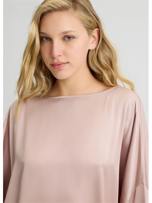 Blusa in georgette e raso Liu Jo | CA5415T2571.X0681